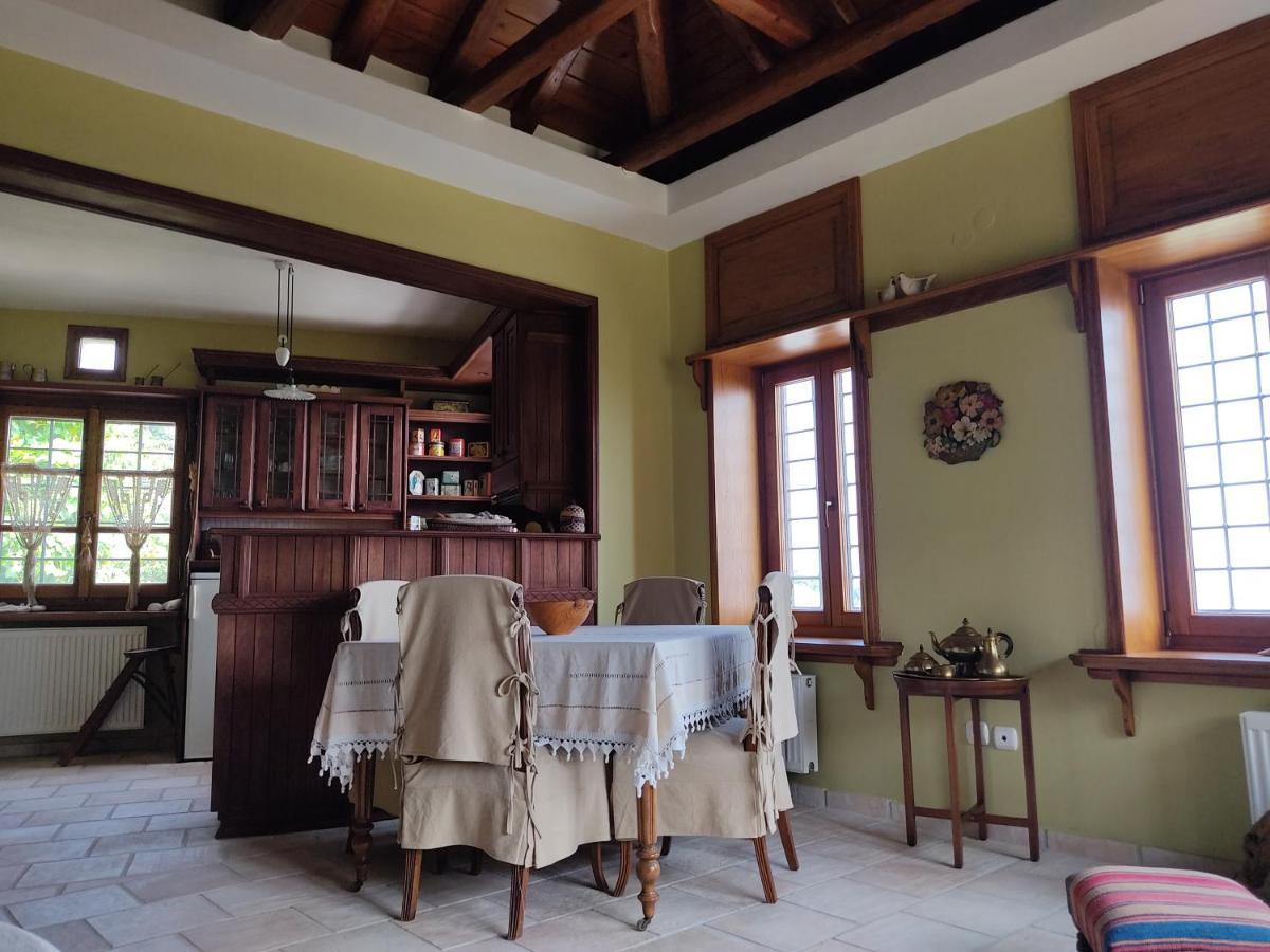 Cozy Blue Stone House With A Great Sea View. Villa Tsagkarada Buitenkant foto