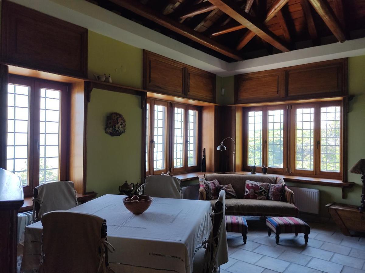Cozy Blue Stone House With A Great Sea View. Villa Tsagkarada Buitenkant foto